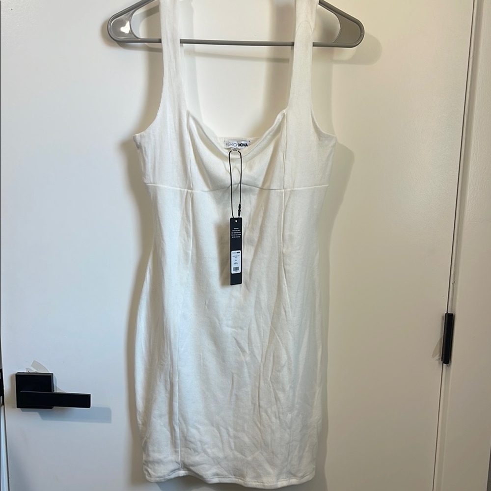 Fashion Nova Chic White Dress